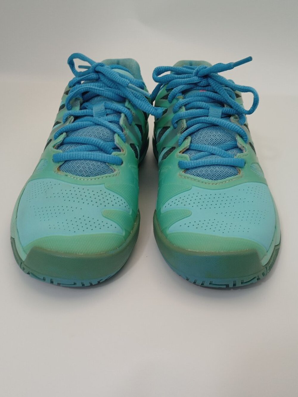 K-Swiss Ultra Shot 2 Sample Tennis Shoes Aqua Blue Women's Size 7
